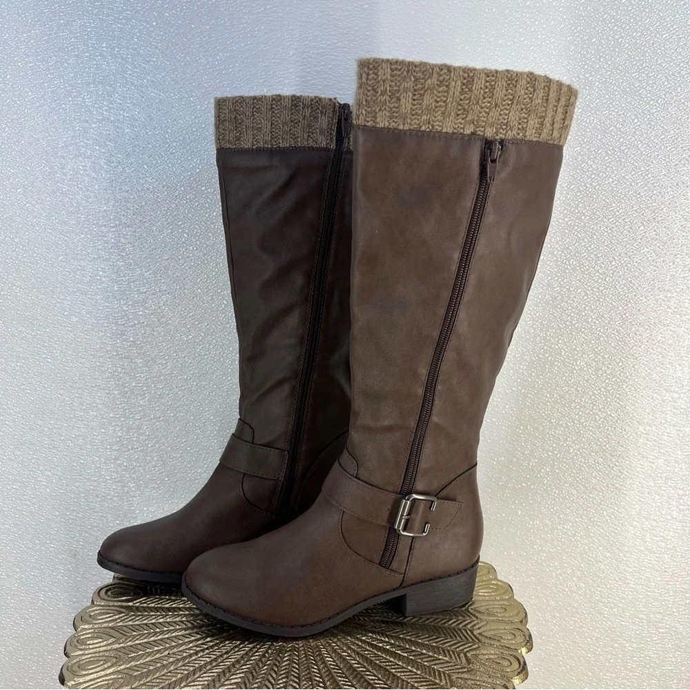 Me Too Carmella Riding Boots‎ – Brown, Size 6M 👢